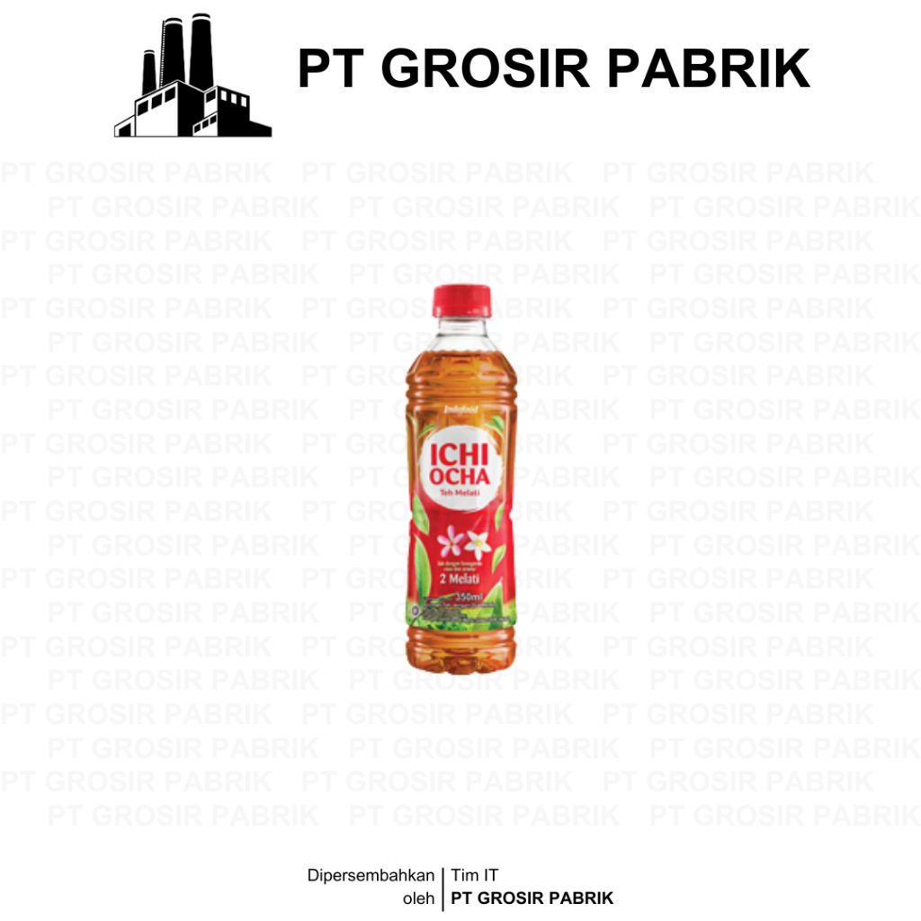 Ichi Ocha 350ml 1 Dus Isi 24 Botol Bebas Pengawet