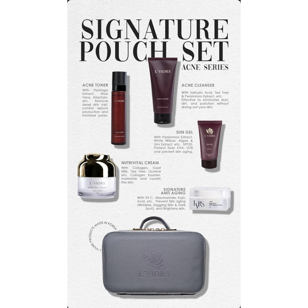 Lviors Signature Pouch