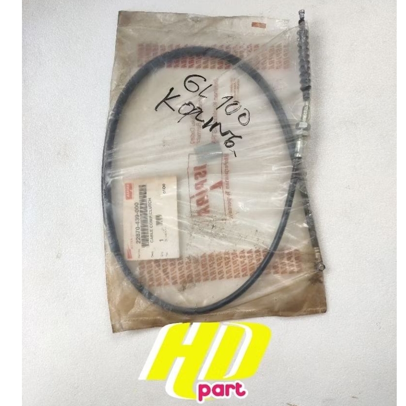 kabel slang tali kopling clutch cable Honda GL GL100 GL125 Original Aspira 22870-439-000