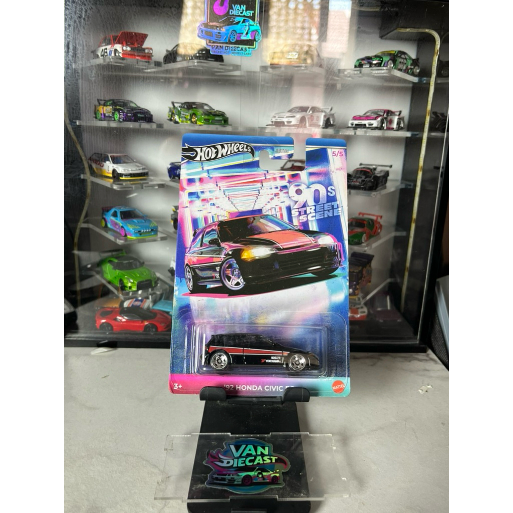 HOTWHEELS 90’s streetscene HONDA CIVIC EG