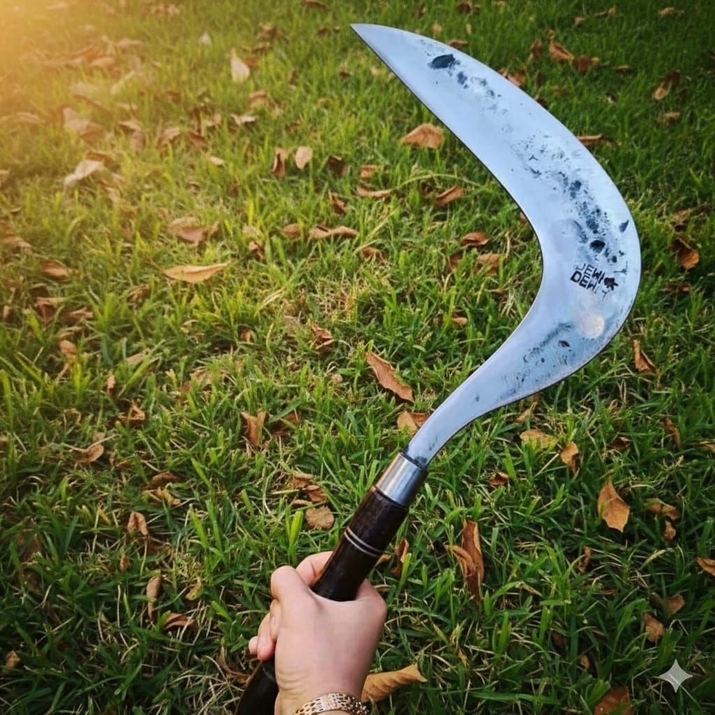 Arit Rumput Tradisional Model Jawa | Alat Kebun Manual