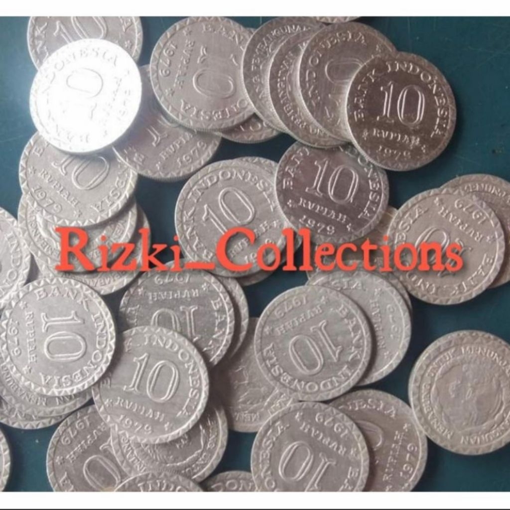 Koin Lama 10 rupiah . Sepuluh rupiah