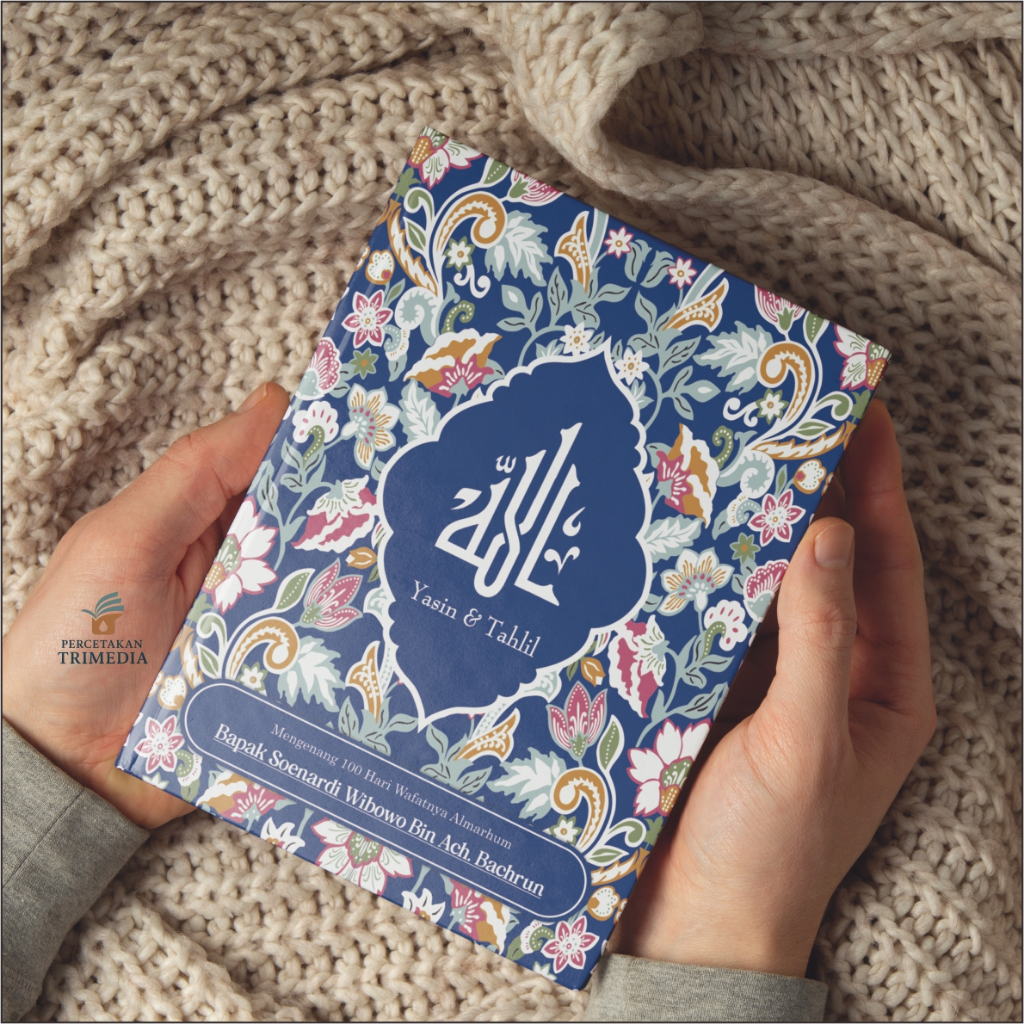 Custom Buku yasin dan tahlil hardcover / Souvenir pengajian / isi buku 128 halaman hvs/ Buku yasin h