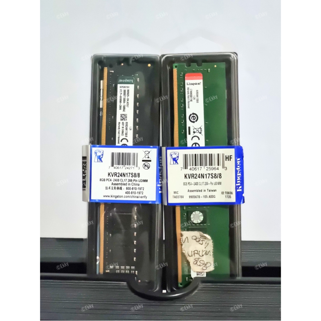 RAM KINGSTON DDR4 2x8GB 2400Mhz