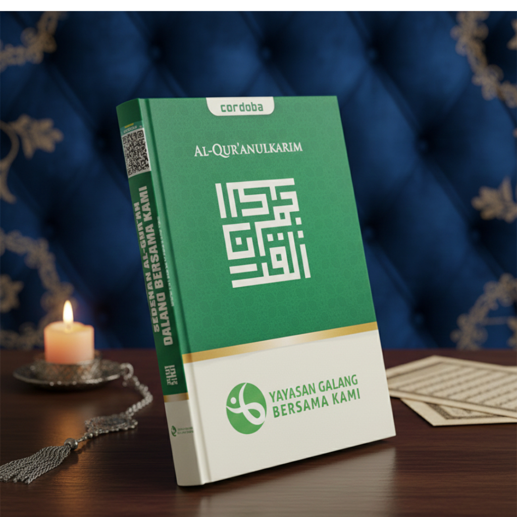 Al-Qur'an Sampul/Cover Custom A5. Hard Cover Lux. Cocok untuk Lembaga, Wakaf, Souvenir Tahlil, Dll
