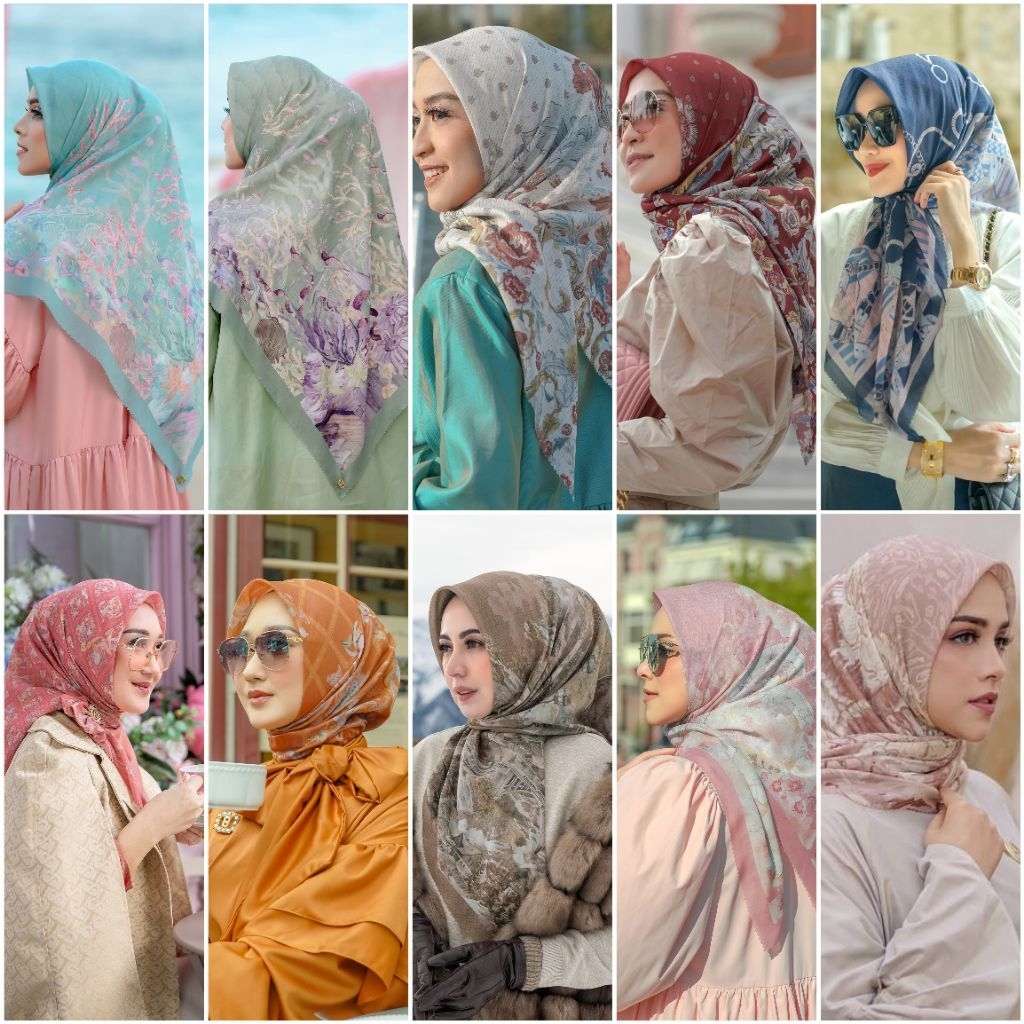 Buttonscarves XL BS XL Syari Rare Switzerland Calluna Autograph Royale 1 The Little Mermaid TLM 1 Jo