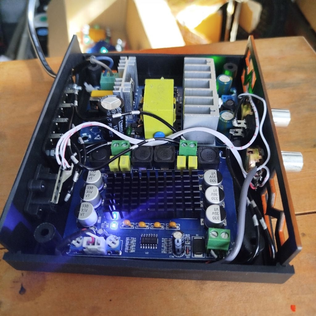 TERMURAH Siap Pakai Power Amplifier Stereo 2X 120 Watt TPA3116 tpa 3116 3116d2 **