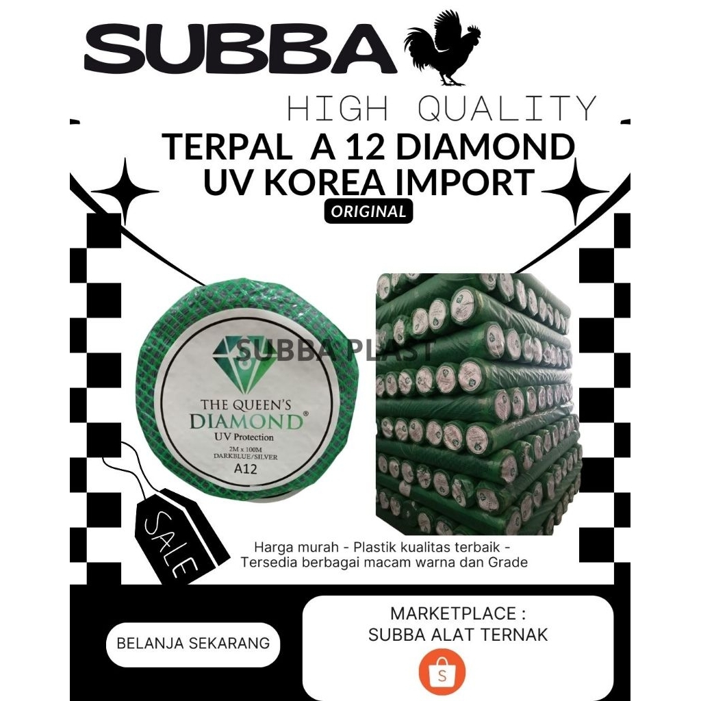 TERPAL A12 DIAMOND UV KOREA IMPORT (ORIGINAL)