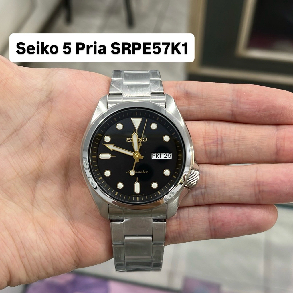 Jam Tangan Seiko 5 Pria SRPE57 SRPE57K1 Automatic