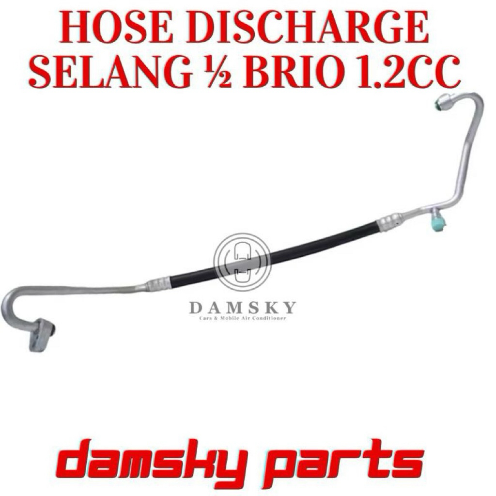 Hose Discharge Selang 1/2 Pipa Ac Mobil Honda Brio 1.2 1200CC SANDEN ASLI