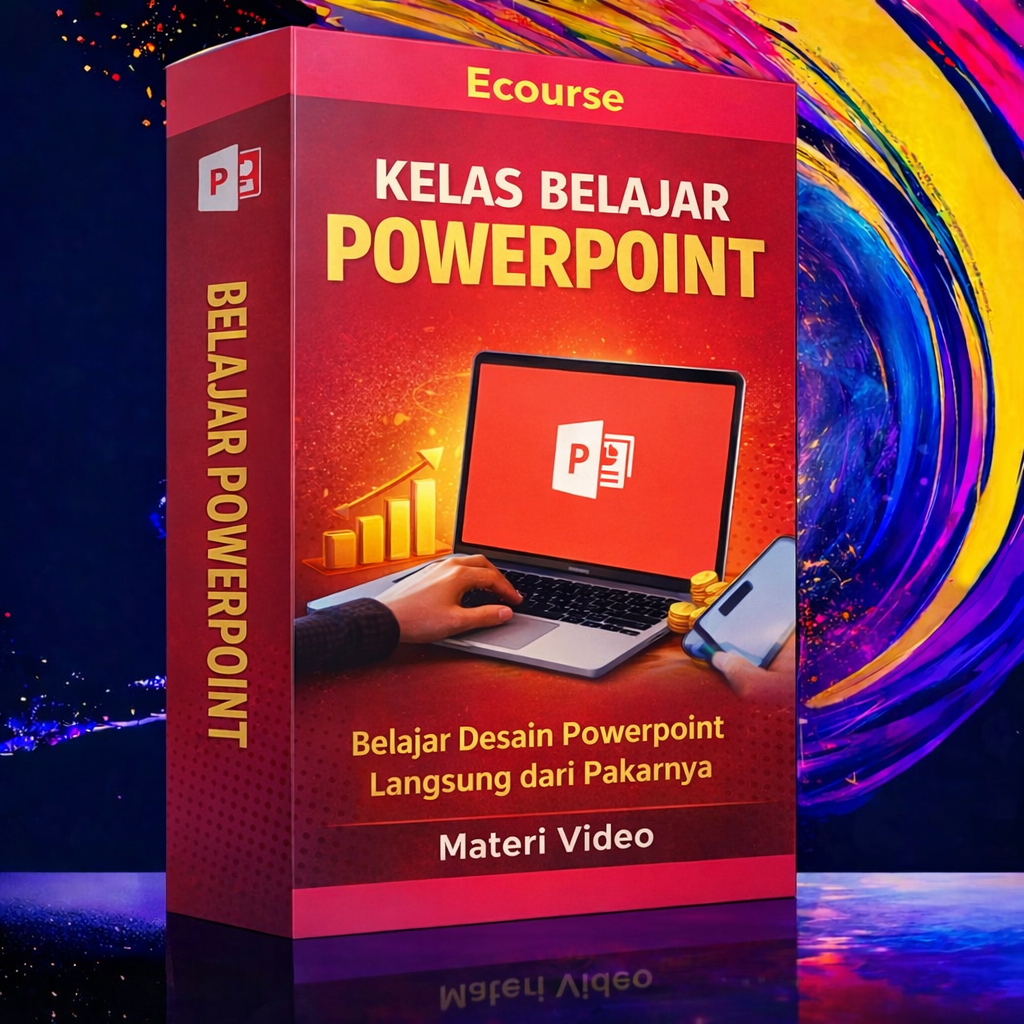 KELAS BELAJAR POWERPOINT - Belajar Desain Powerpoint Langsung dari Pakarnya - Materi Video
