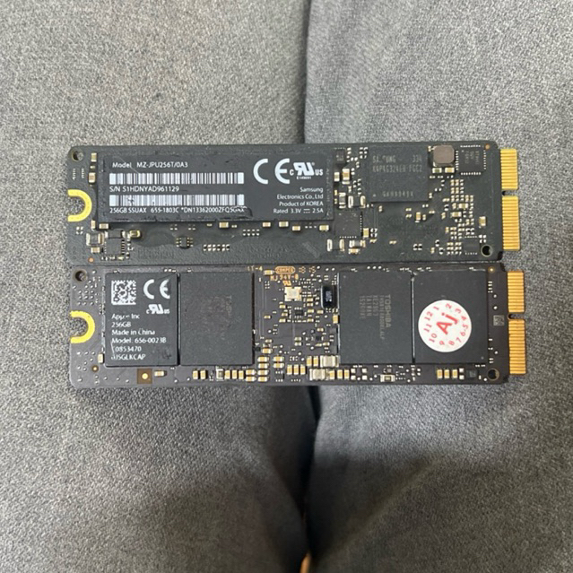 SSD MACBOOK AIR 2010-2017 256GB SSD MACBOOK PRO 2015-2017 256GB