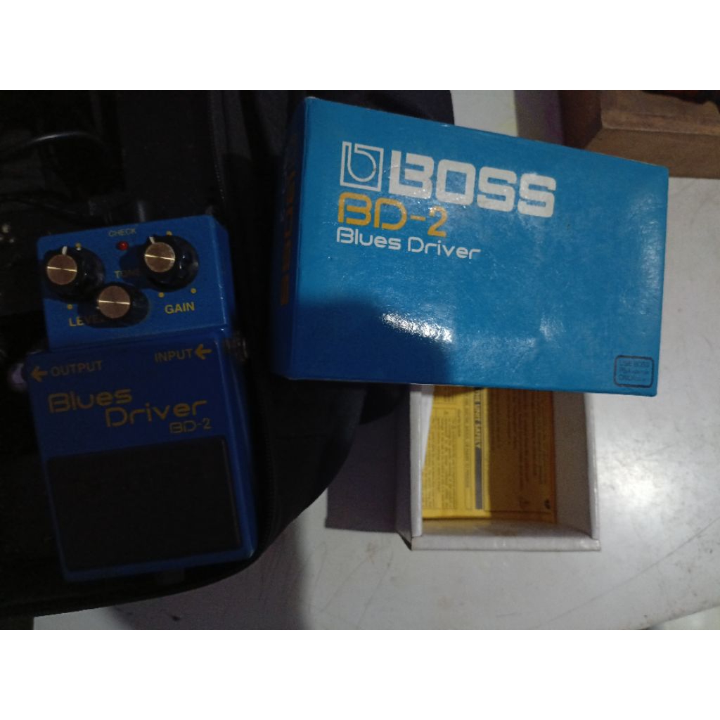 fx gitar boss blues driver (bd2)