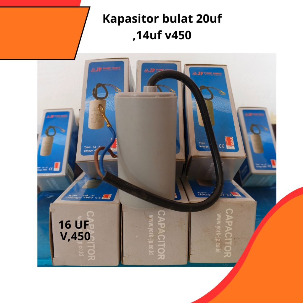 kapasitor bulat 14uf , 30 uf v450 kapasitor pompa air mesin cuci kapasitor kabel capasitor JP Pump p