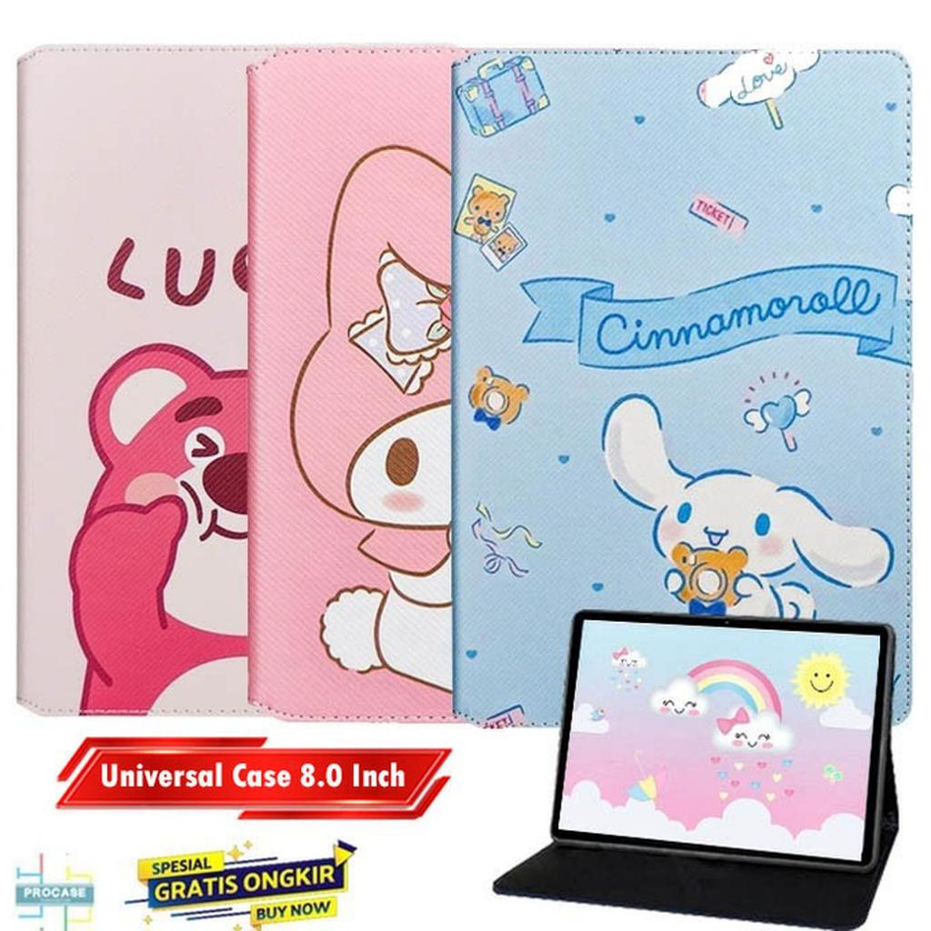 Redmi K Pad 8.8 FlipCase Casing Cover Motif Cinamorool Lotso Melody DKK Standing Lucu Cute