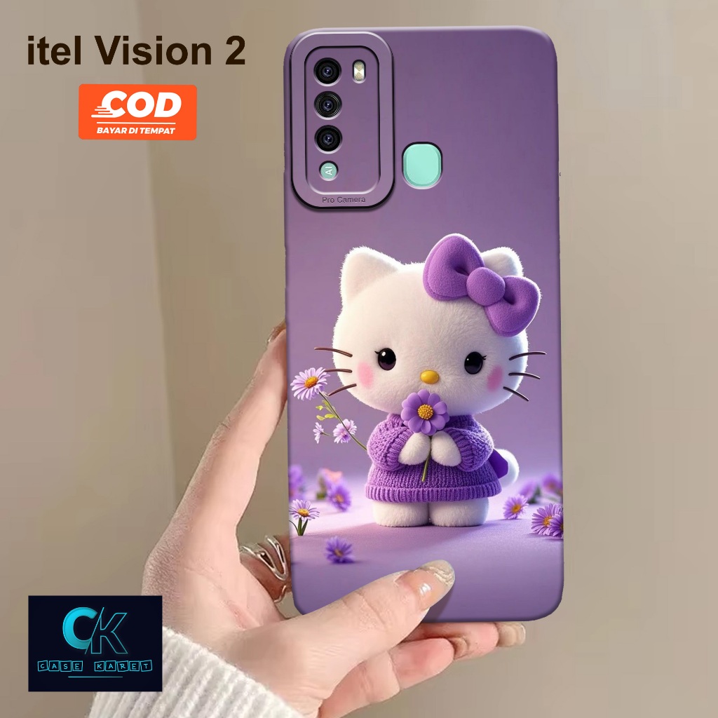 Case itel Vision 2 Terbaru - Fashion Case Kartun - Case Karet - Casing Hp itel Vision 2 Terbaru - So