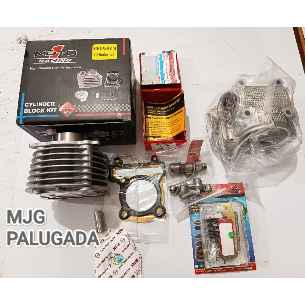 Paket Bore Up Mio CNC Porting BRT+MOTO 1 Racing