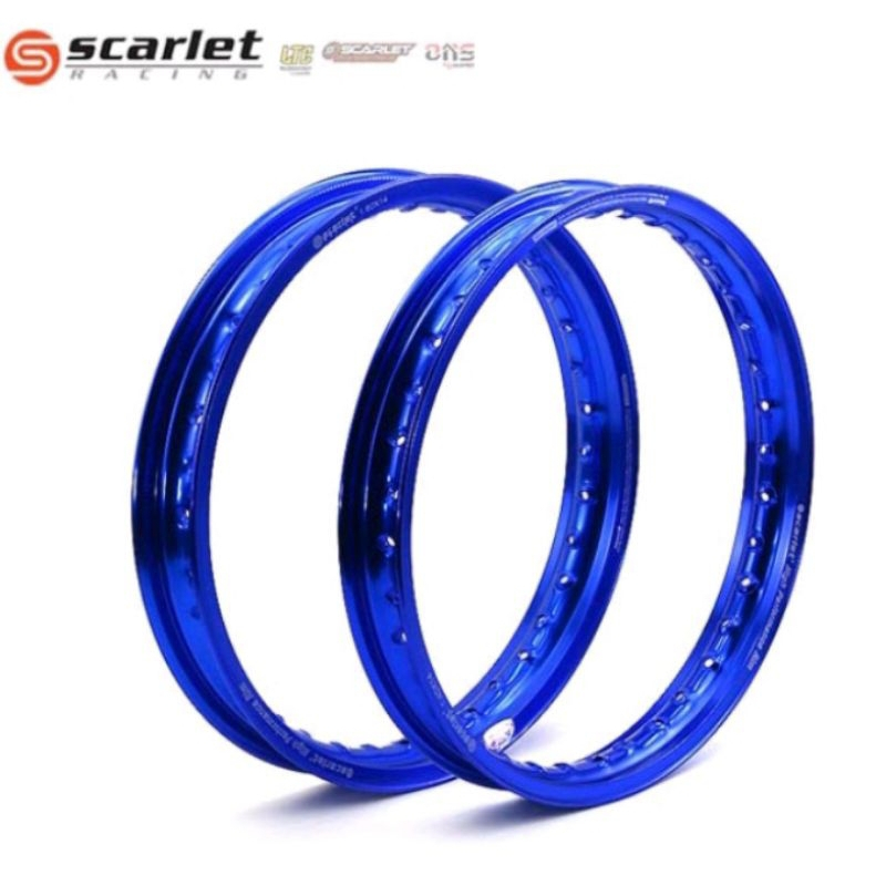 LINGKAR VELG ALLOY KILAT 215/250 17 RING 17 36 HOLE LUBANG WM SCARLET RACING