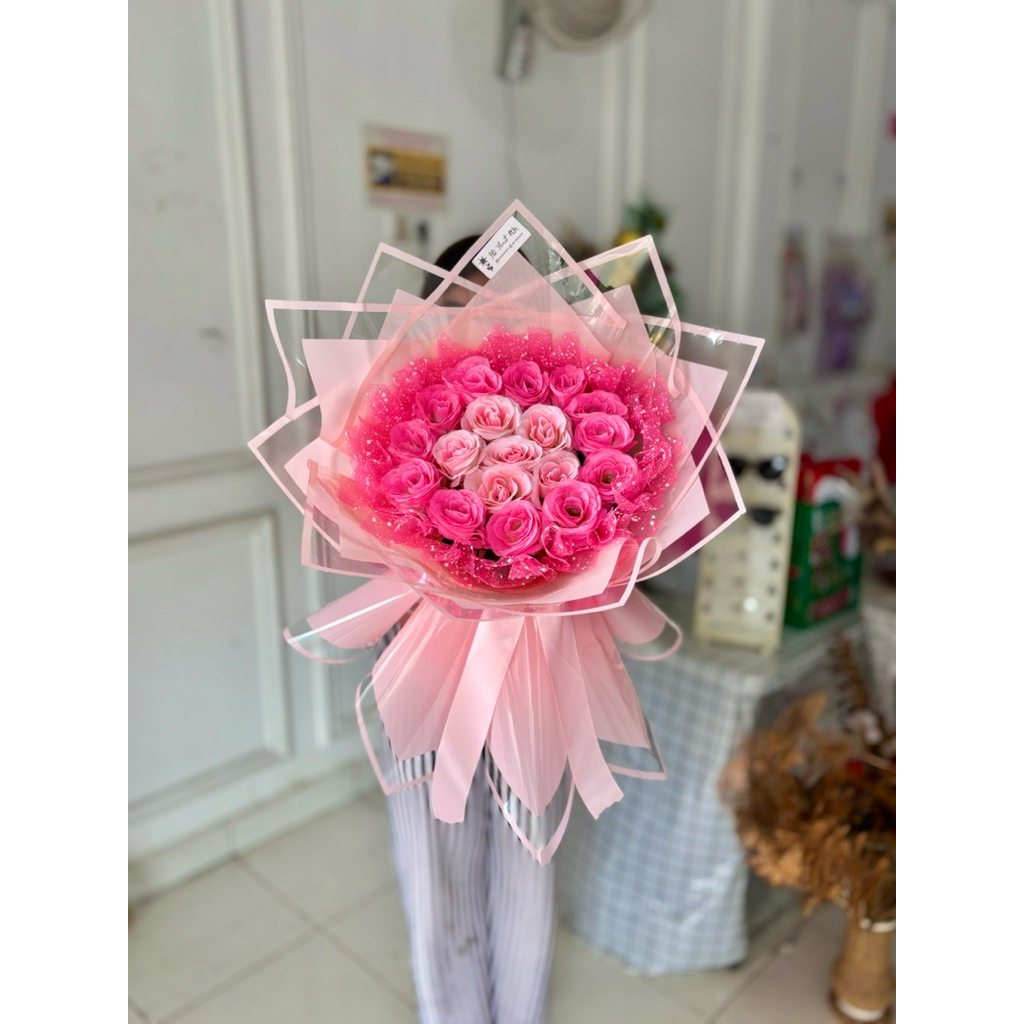 bucket round palembang | bucket mawar korean | buket pelantikan palembang | buket palembang