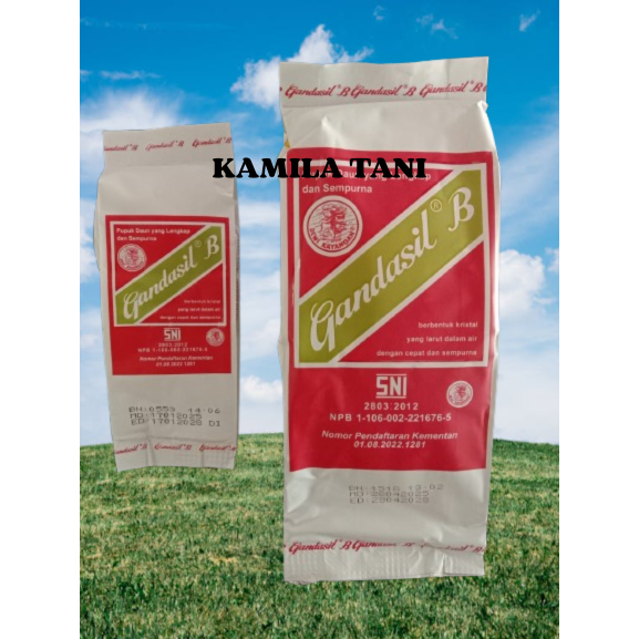 PUPUK GANDASIL B BUNGA DAN BUAH