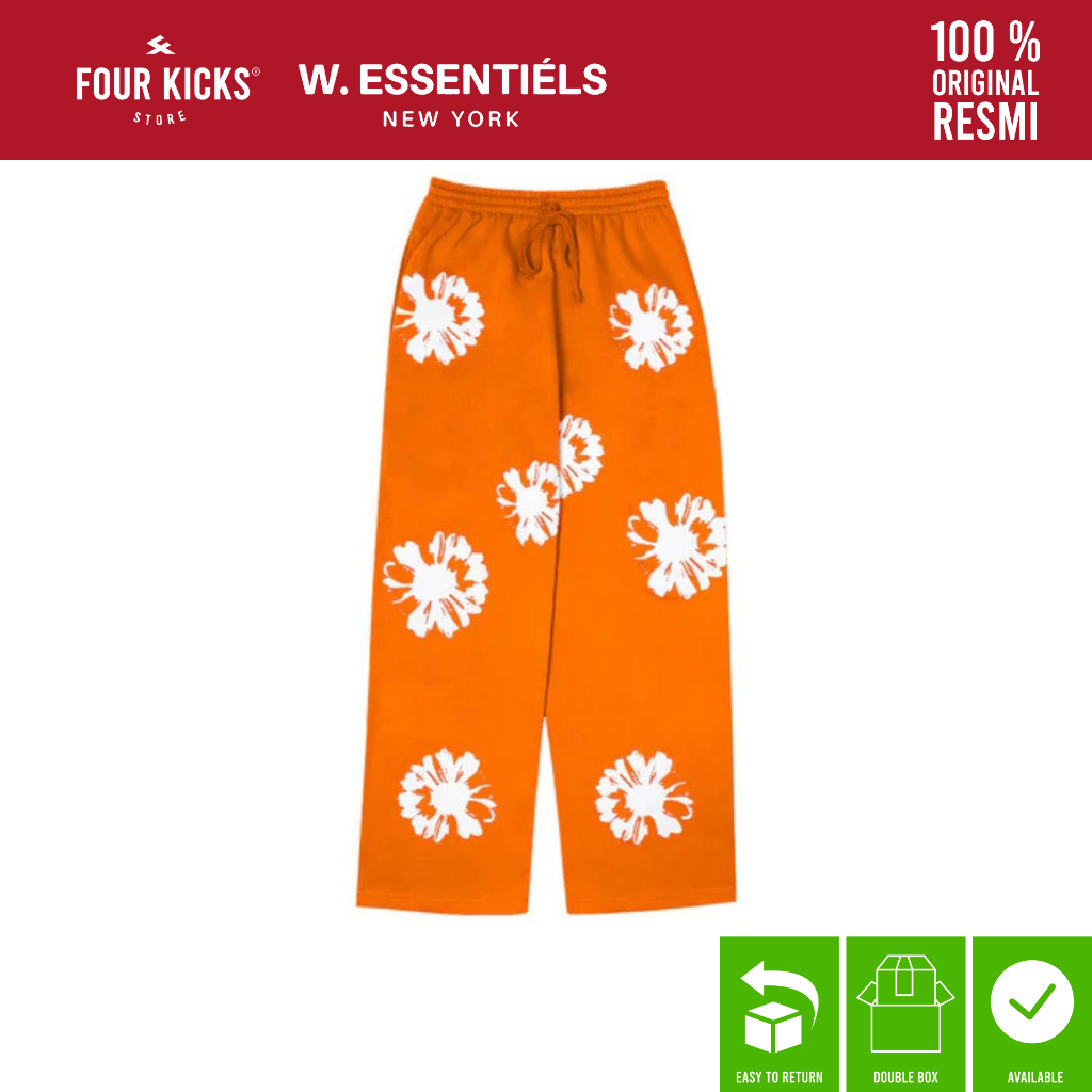 W Essentiels Pants Valensole Orange - 100% ORIGINAL RESMI