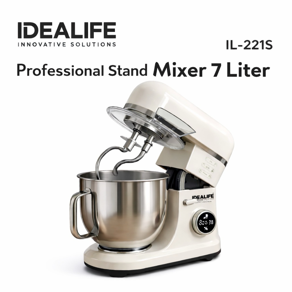 Professional Stand Mixer - Mixer Berdiri - IDEALIFE - IL-221S IL221S - Multi Speed
