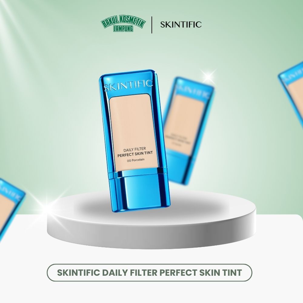 SKINTIFIC Perfect Coverage Blurring Skin Tint Cocok Kulit Berminyak/Berjerawat/Semua Jenis