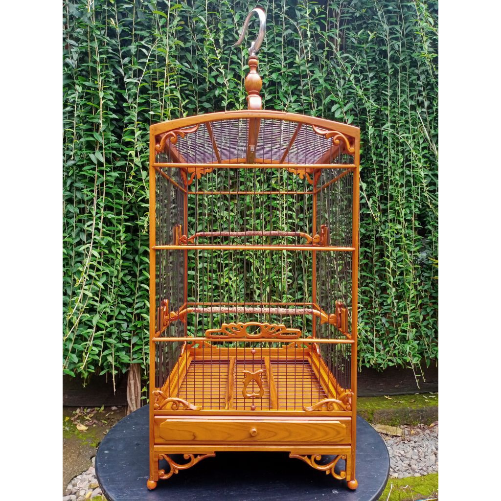 RFQ SANGKAR VARIASI FULL UKIR ukuran 40x45 (no 1) pake gunungan