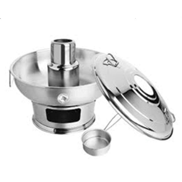 Mongolian Hot Pot ZEBRA 26CM 142332 Charcoal / Arang