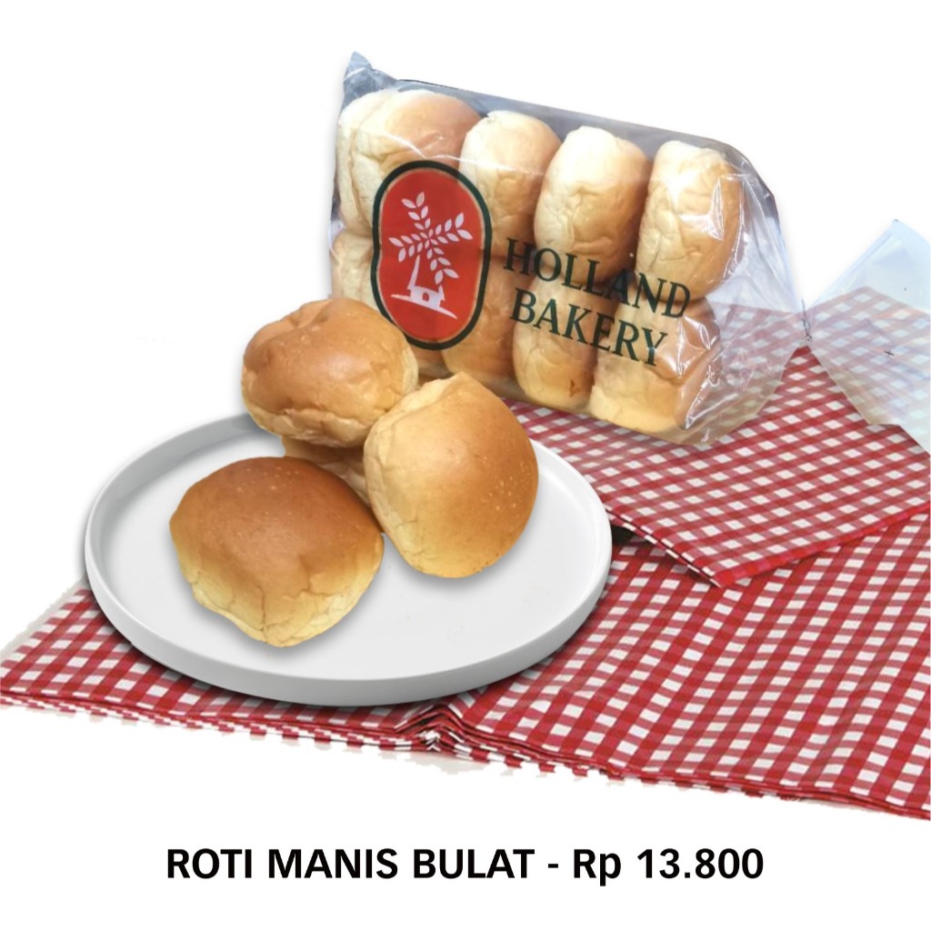 ROTI MANIS BULAT - HOLLAND BAKERY