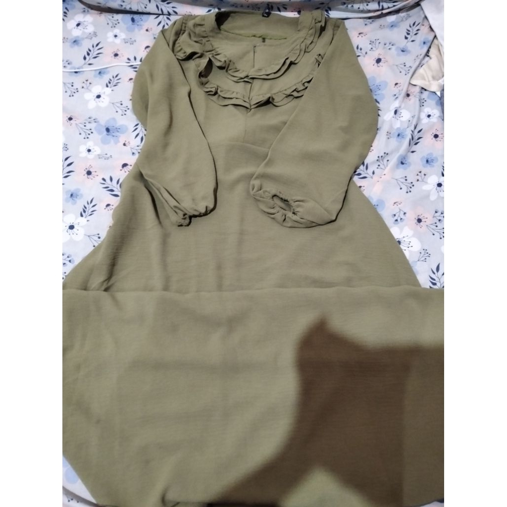 Gamis Hijau Army