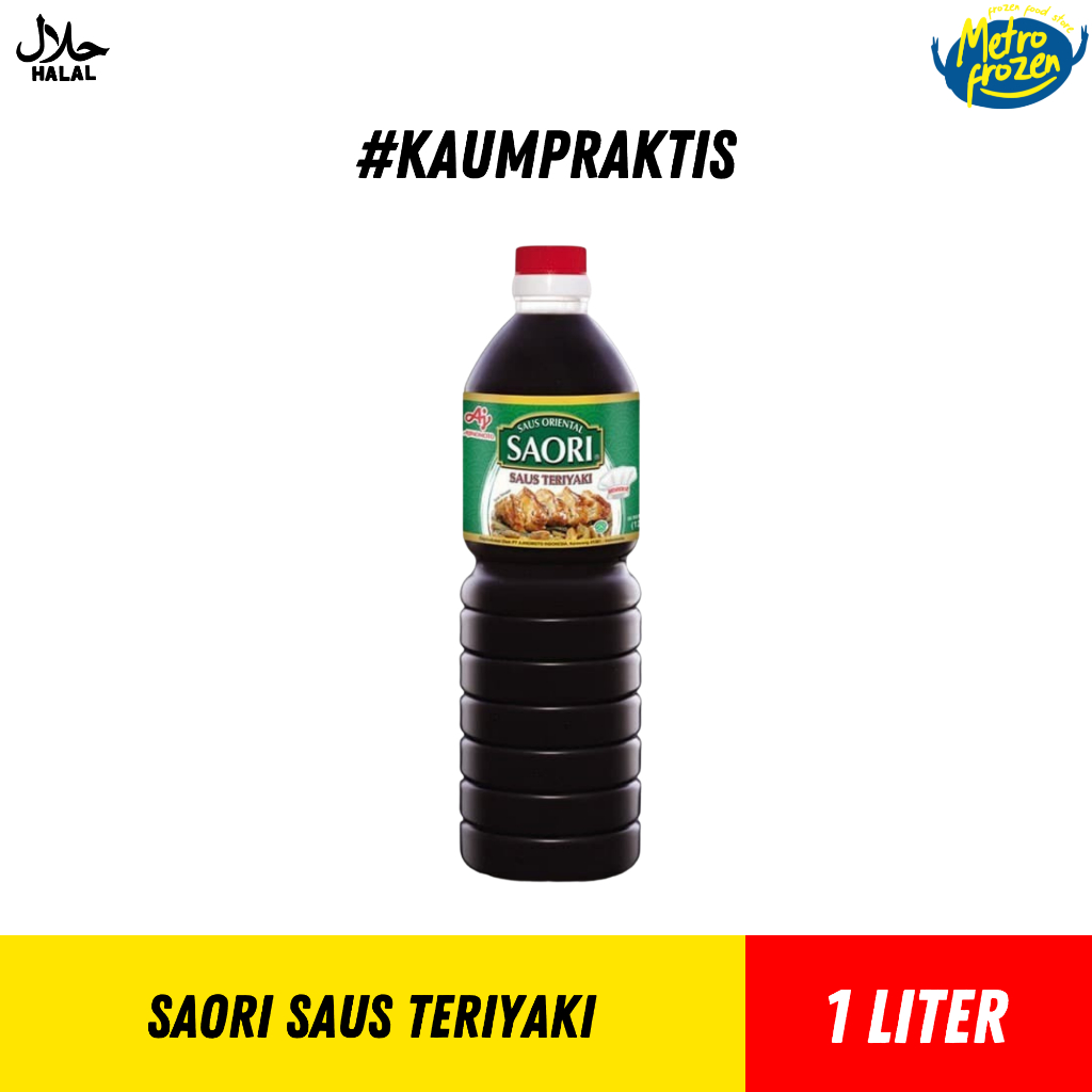 SAORI Saus Teriyaki & Saus Tiram 1liter //kebutuhan memasak //saori teriyaki //saori saus tiram
