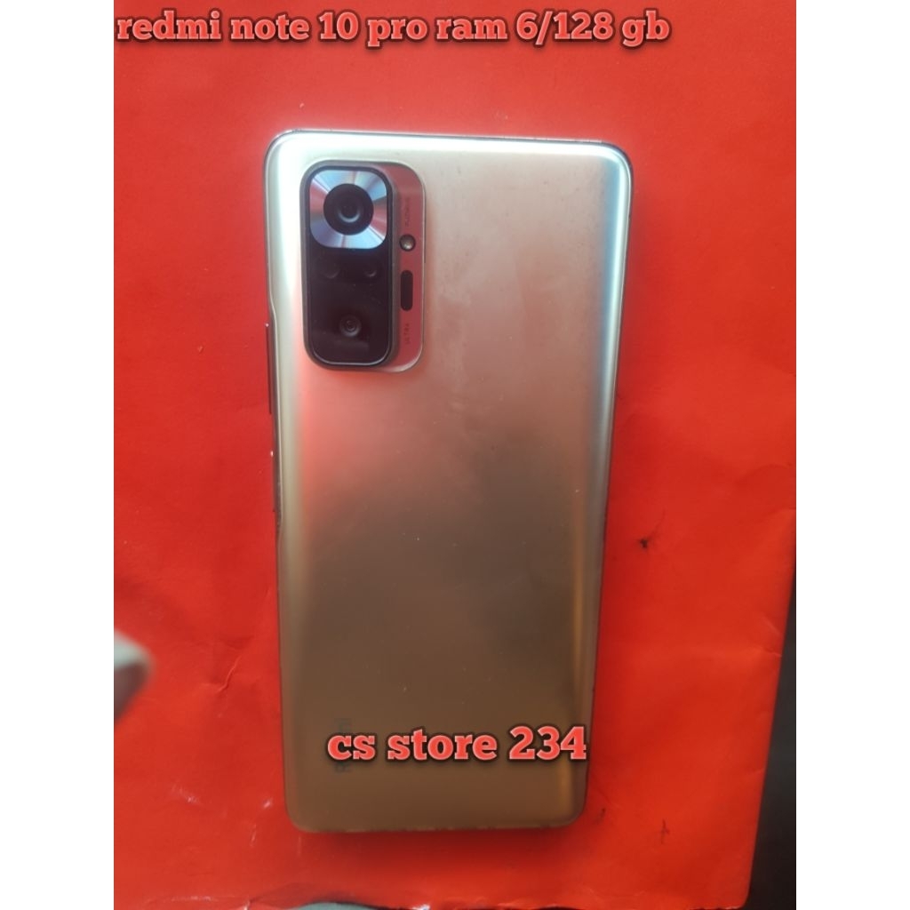 redmi note 10 pro ram 6/128 gb original