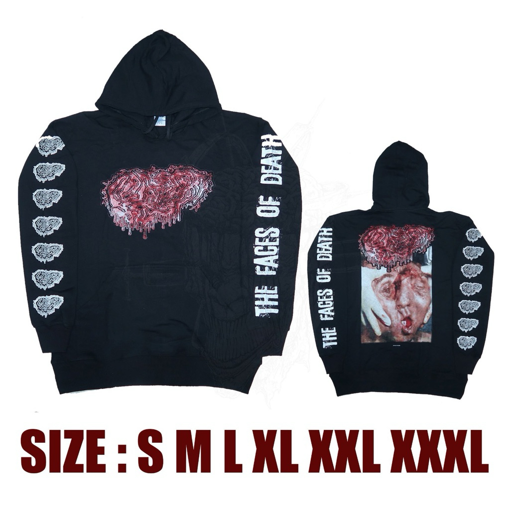 FETAL DEFORMITY the faces of death - HOODIE ORIGINAL & Berlicensi by Fat Tub of lard