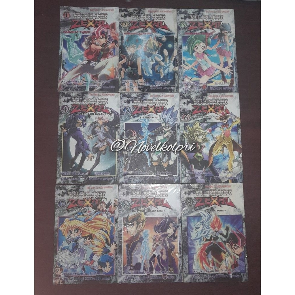 Komik SET Yu Gi Oh Zexal 1-9 Tamat