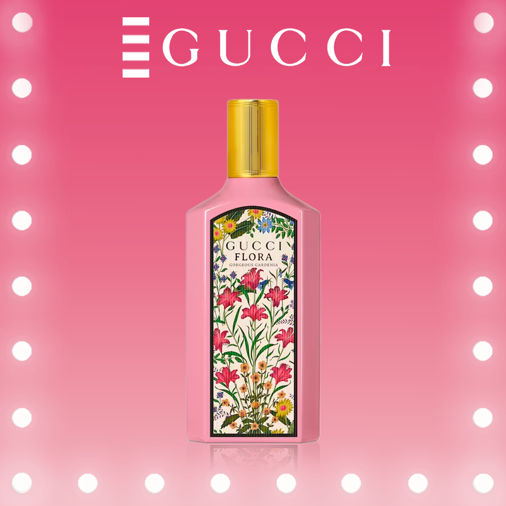 Gucci Flora Gorgeous Cardenia Pink FLOWER NEW Eau De Parfum EDP 100ML