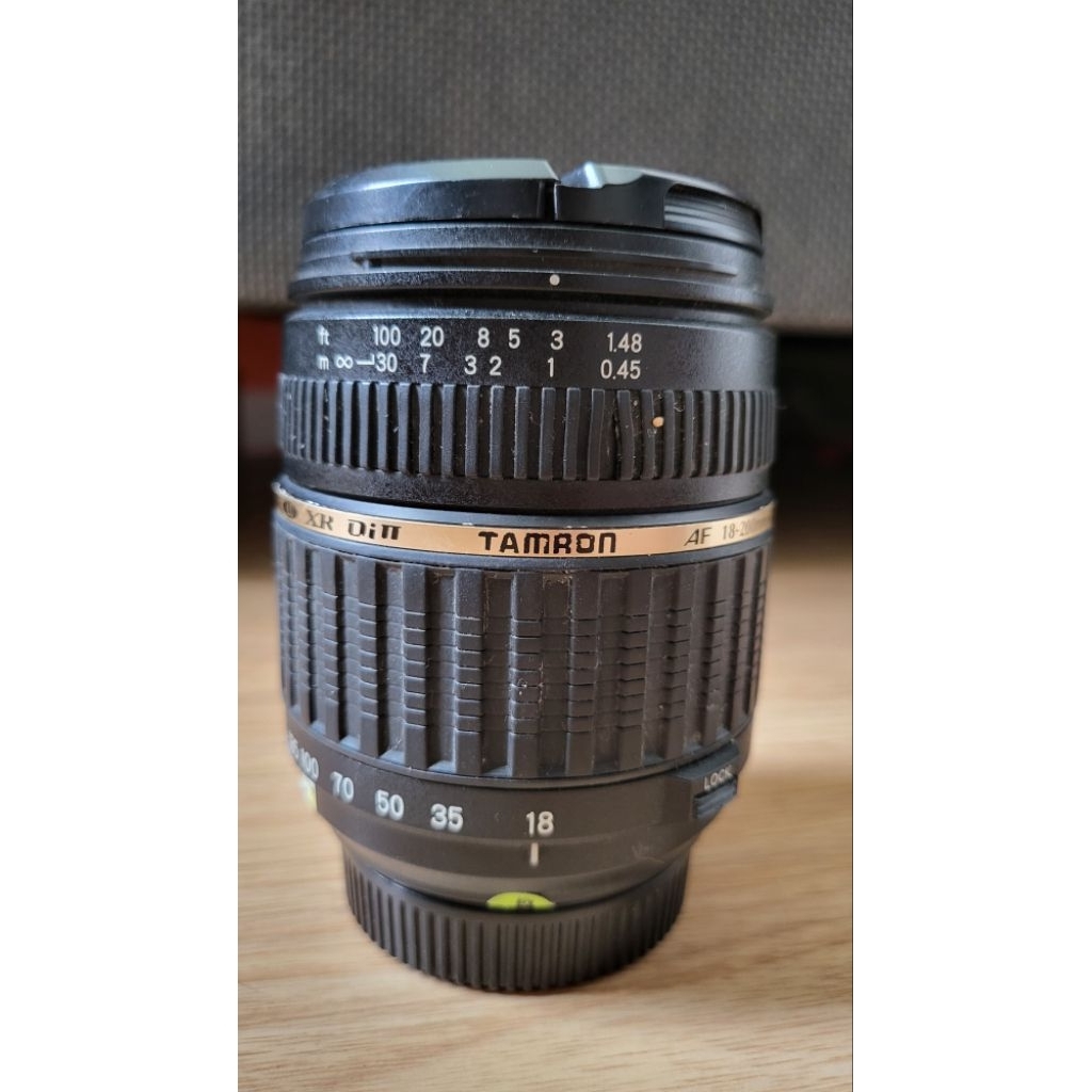 Lensa Tamron 18-200 for NIKON