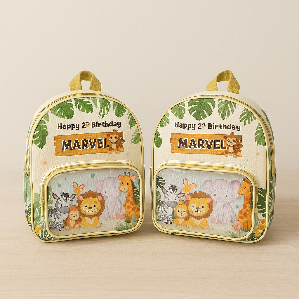 KENZO RANSEL/ TAS ULTAH CUSTOM/TAS CUSTOM MURAH/SOUVENIR ULTAH/TAS CUSTOM/NAMA/FOTO/TAS TERLARIS