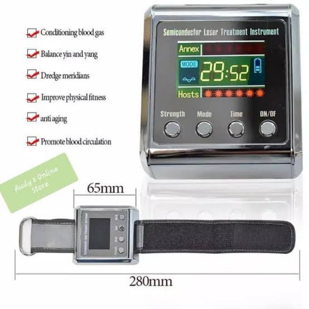 DR.LASER TERAPI KESEHATAN JAM TANGAN LASER