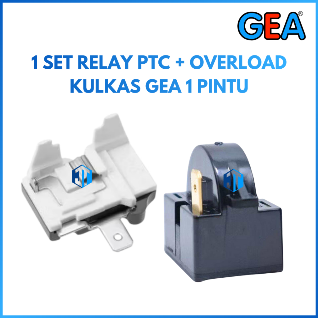 Set Relay Overload Kulkas GEA 1 Pintu Relay Overload Kulkas GEA 1 Pintu