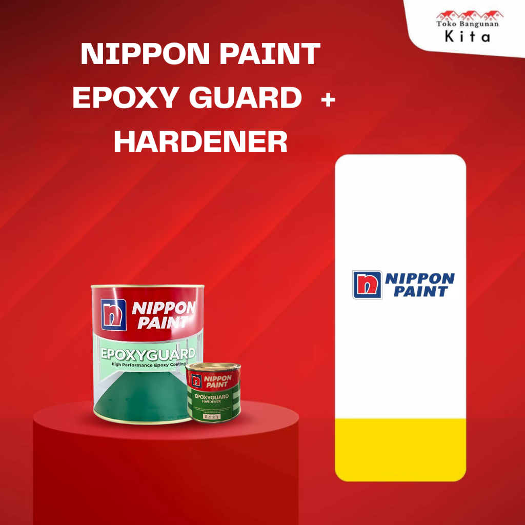 Nippon Paint EpoxyGuard - Cat Lantai Ukuran 1 Pail / 15 Liter
