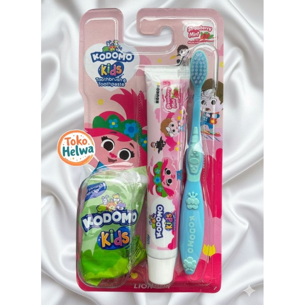Kodomo Kids Sikat Gigi Set Pasta Gigi Anak Berhadiah