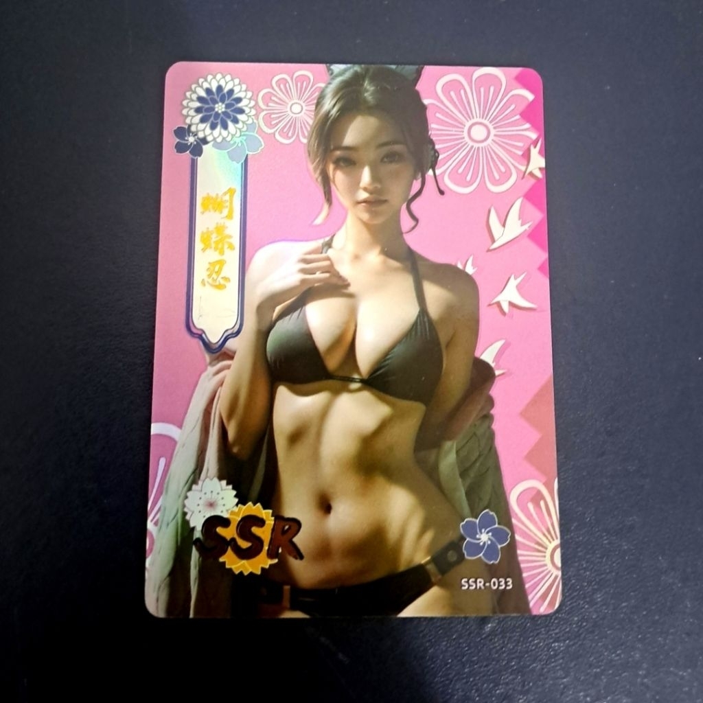 (Thick Card) Kartu ACG Sexy Shinobu Kocho
