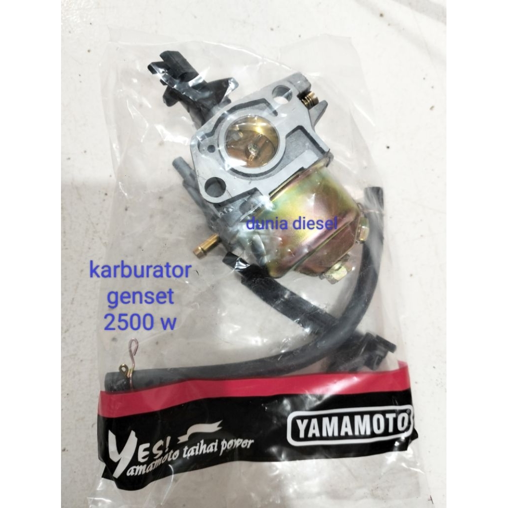 karburator genset 2500 watt generator carburator assy