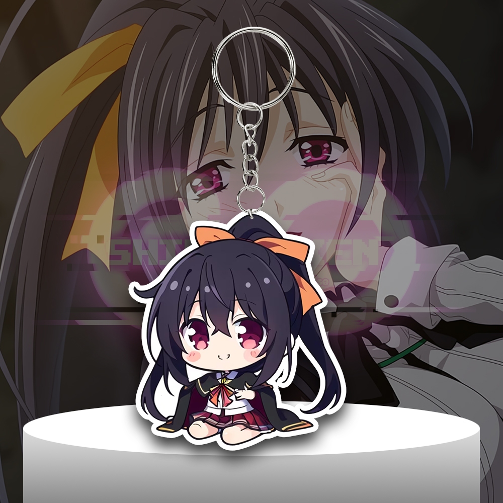 Gantungan Kunci Anime High School DxD - Akeno Himejima - Ganci Akrilik - Keychain Acrylic