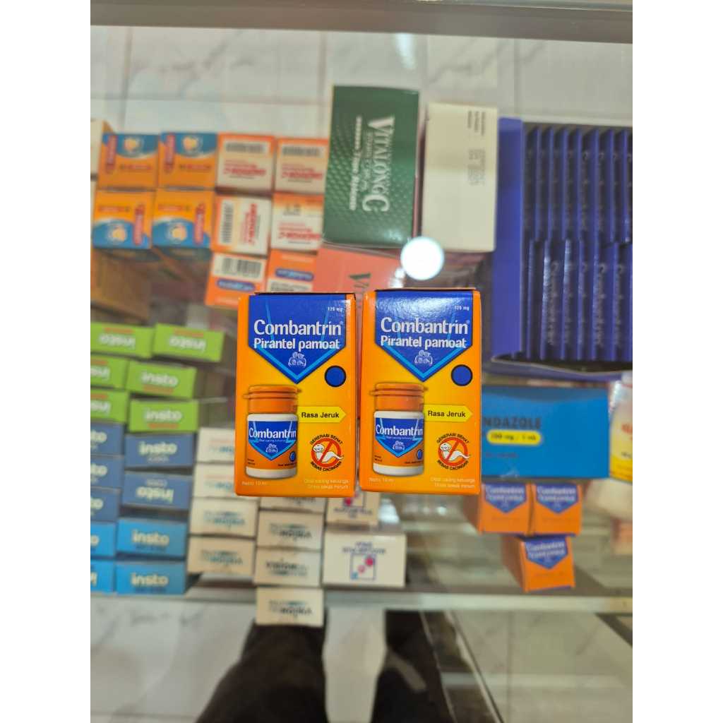 COMBANTRIN SIRUP 125 MG OBAT UNTUK CACING ANAK DAN DEWASA