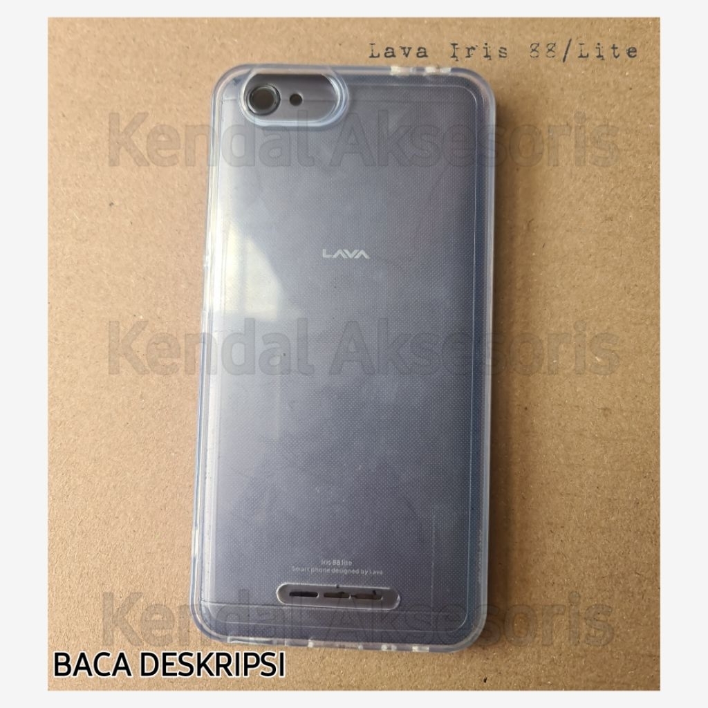 Case Lava iris 88 Lava iris 88 lite kompatibel modifikasi soft transparan