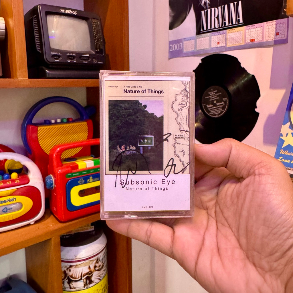 Kaset Pita / Tape / Walkman Subsonic Eye - Nature of Things (Signed/Tanda Tangan) Original 100% Berf