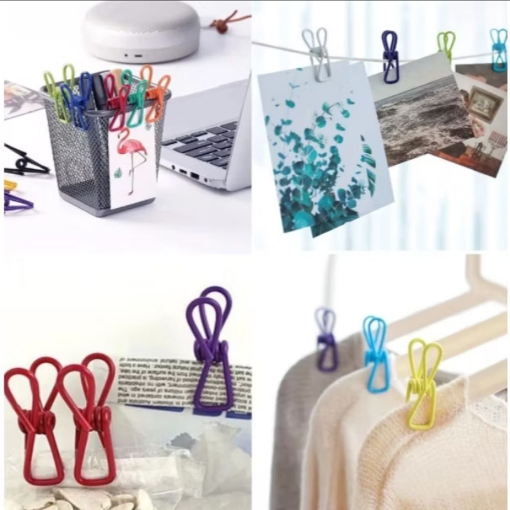 Jepitan Jemuran Stainless Steel Isi 10 Pcs Japit Jemuran Baju Pakaian Jepitan Jemuran Stainless Stee