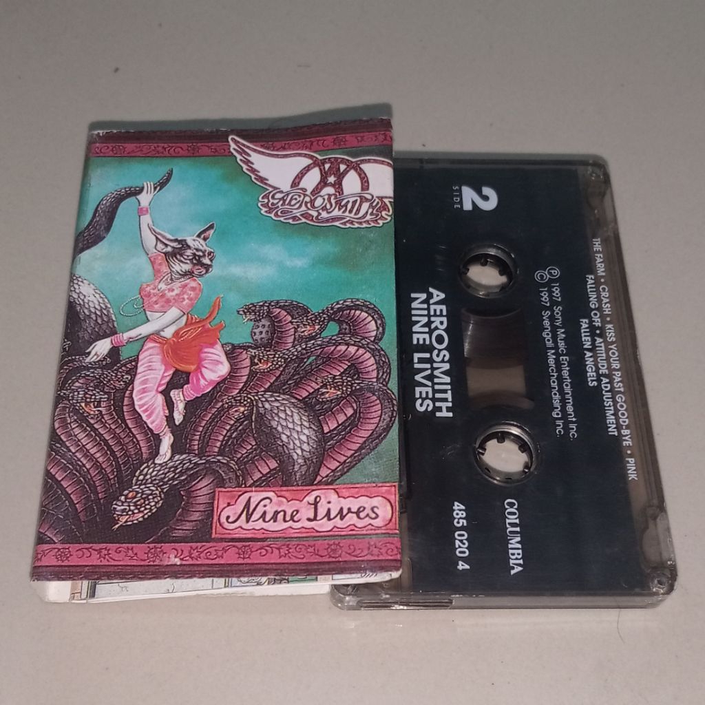 Kaset Aerosmith - Nine Lives